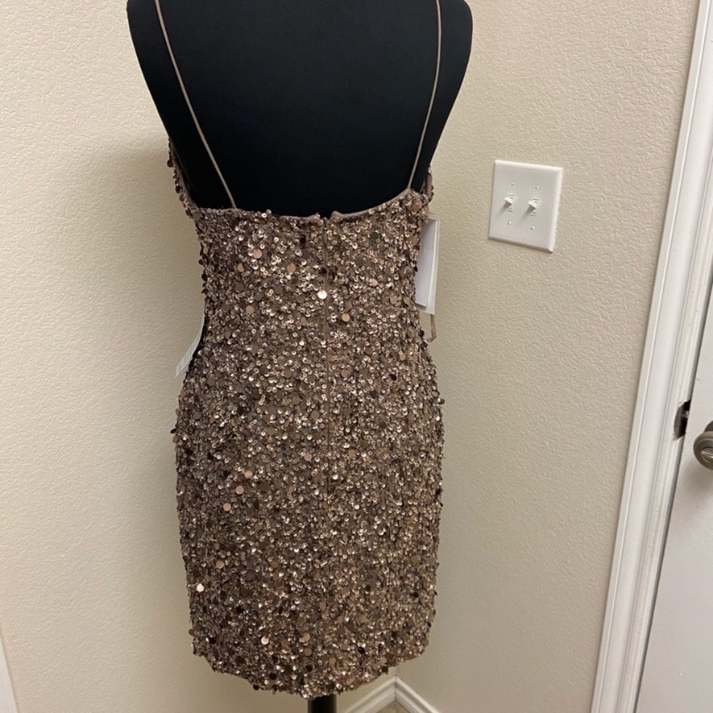 Adrianna Papell sequins cocktail dress - Picture 3 of 12